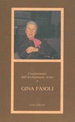 Conferimento dell'Archiginnasio d'oro a Gina Fasol