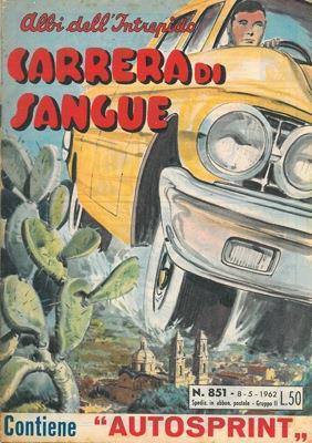Corriera di sangue - copertina