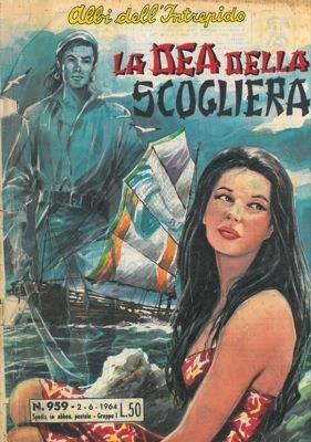 La dea della scogliera - copertina