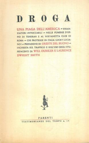 Droga. una piaga dell'Americ - copertina