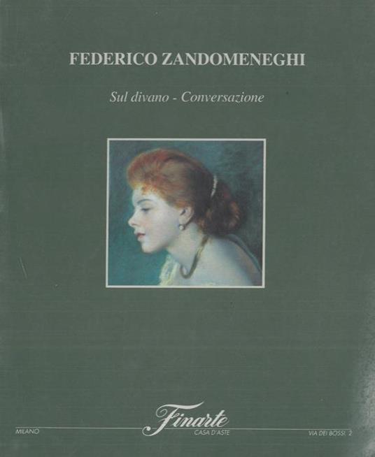 Federico Zandomeneghi. Sul divano - Conversazione - copertina