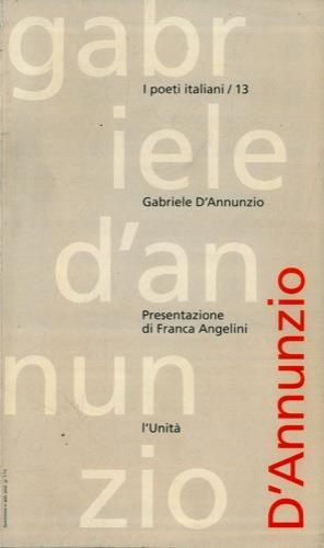 Gabriele D'Annunzio - copertina