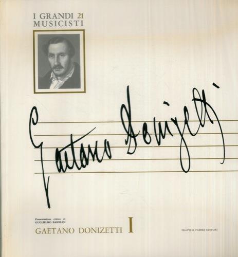 Gaetano Donizetti - copertina
