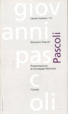 Giovanni Pascoli - copertina