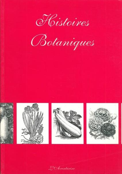 Histoires Botaniques - copertina