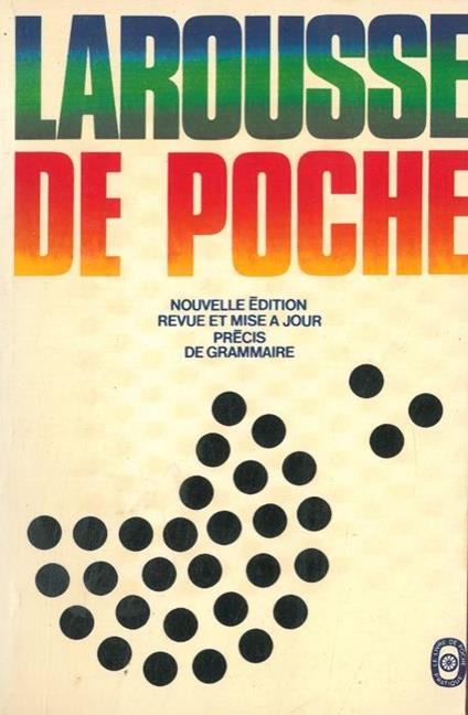 Larousse de poche. Précis de grammair - copertina