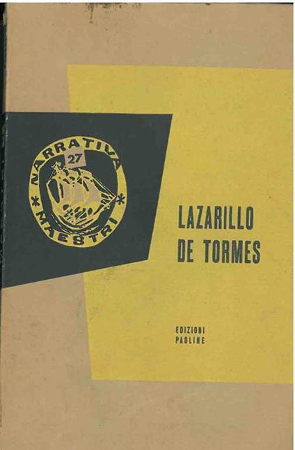Lazarillo De Tormes - copertina