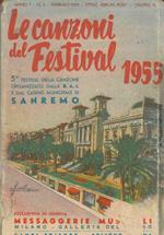 Le canzoni del Festival 1955. 5° Festival. Sanrremo