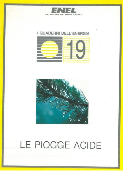 Le piogge acid - copertina