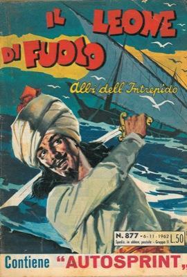 Il leone di fuoco - copertina