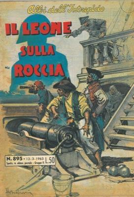 Il leone sulla roccia - copertina