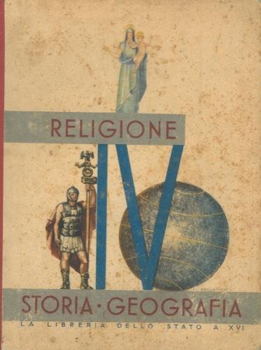 Il libro della IV classe elementare. Religione. Storia. Geografia - copertina