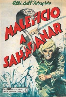 Maleficio a Sahadanar - copertina