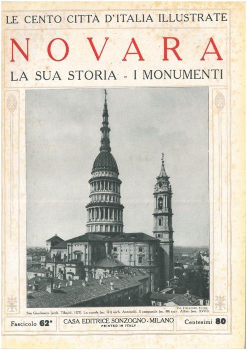 Novara, la sua storia, i monumenti - copertina
