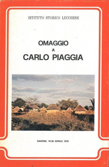 Omaggio a Carlo Piaggia - copertina