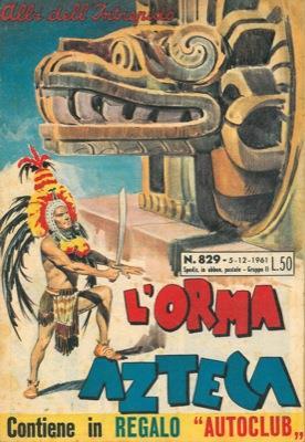 L' orma azteca - copertina