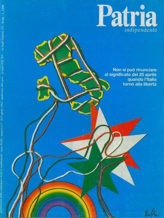 Patria indipendente - copertina