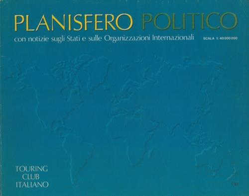 Planisfero politico con nutizie sugli stati e sulle organizzazioni internazionali - copertina