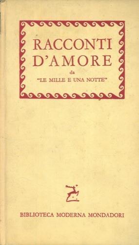 Racconti d'amore. Da "Le mille e una notte" - copertina