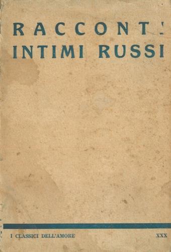 Racconti intimi russi - copertina