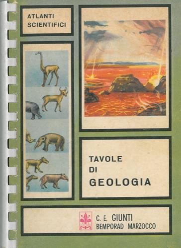 Tavole di geologia - copertina