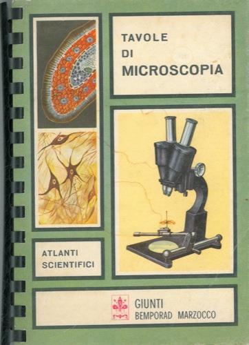 Tavole di microscopia - copertina