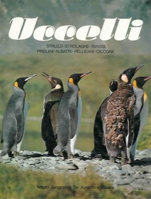 Uccelli. Struzzi Strolaghe Svassi Pinguini Albatri Pellicani Cicogne - copertina