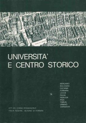 Università e centro storico - copertina