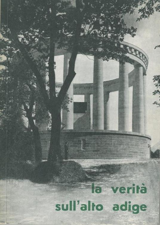 La verità sull' Alto Adige - copertina