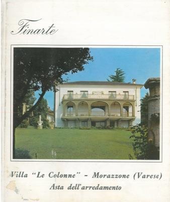 Villa Le Colonne. Asta dell'arredamento. Morazzone (Varese) 4. 5 ottobre 1968 - copertina