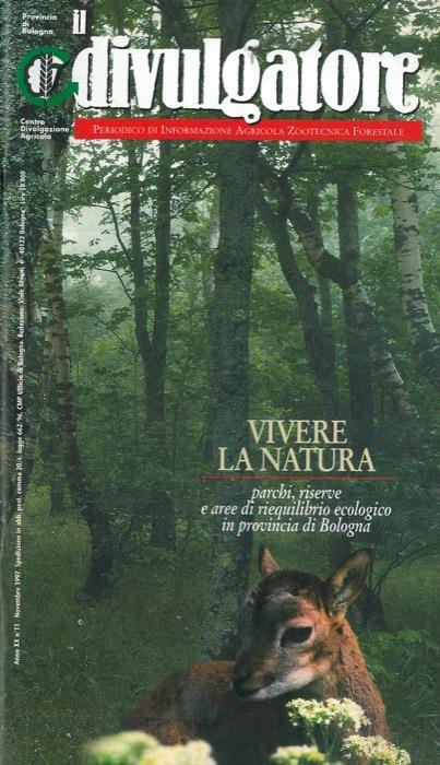 Vivere la natura. Parchi, riserve e aree di riequilibrio ecologico in provincia di Bologna - copertina