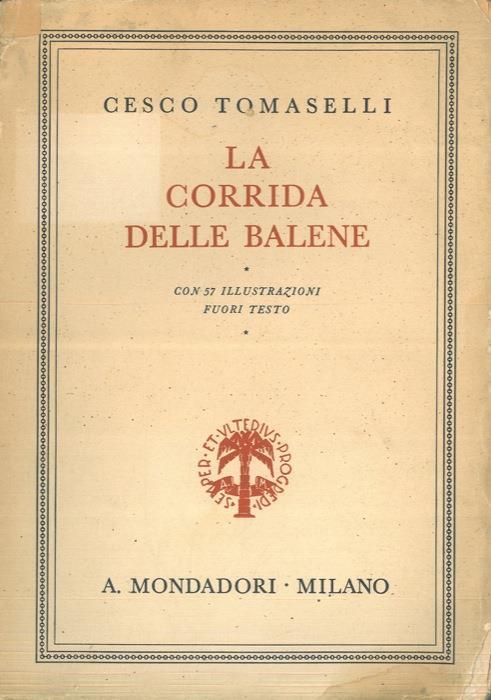 La corrida delle balene - Cesco Tomaselli - copertina