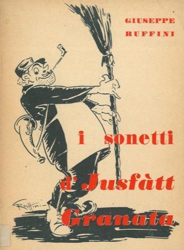 I sonetti di Jusfàtt Granata - Giuseppe Ruffini - copertina