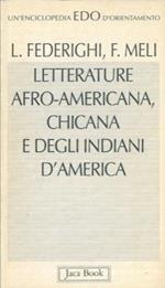 Letterature afro-americana, chicana e degli indiani d'America