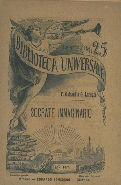 Socrate immaginario - Ferdinando Galiani - copertina