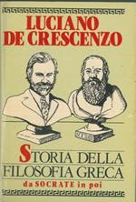Storia Della Filosofia Greca Da Socrate In Poi