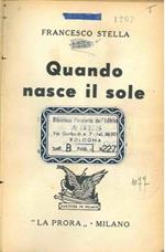 Quando nasce il sole