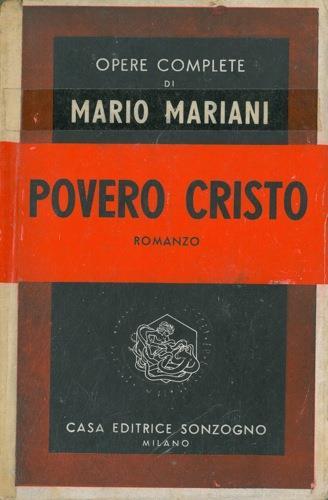Povero Cristo - Mario Mariani - copertina