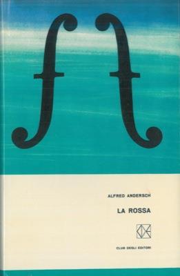 La Rossa - Alfred Andersch - copertina