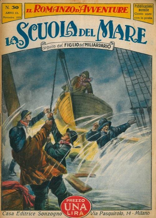 La scuola del mare. Seguito del Figlio del miliardario - Rudyard Kipling - copertina