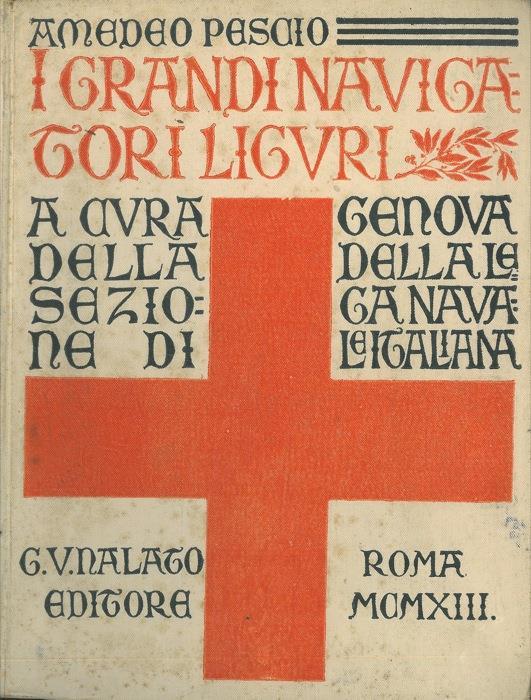 I grandi navigatori liguri - Amedeo Pescio - copertina