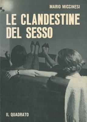 Le clandestine del sesso - Mario Miccinesi - copertina