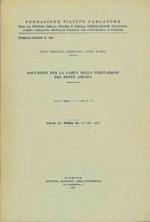 Documenti per la carta della vegetazione del Monte Amiata