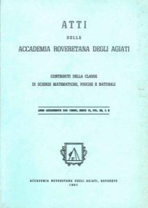 Rovereto e la botanica - Francesco Festi - copertina