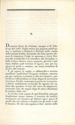 Sulla vita e le opere di Domenico Scinà