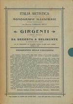 Girgenti. Da Segesta a Selinunte