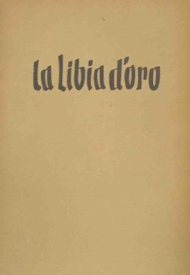 La Libia d'Oro - Giuseppe Rovani - copertina