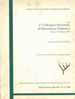 Atti. 1° Colloquio Nazionale di Sistematica Cladistica. Verona 6-7 febbraio 1998. In onore di Lorenzo Sorbini