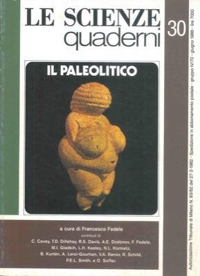 Il paleolitico - Francesco Fedele - copertina