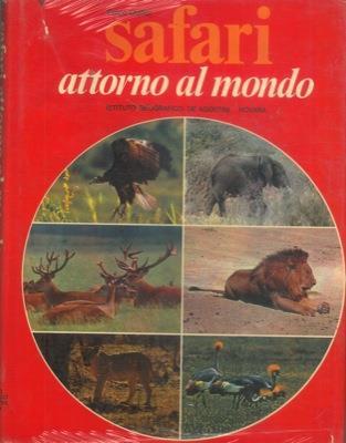 Safari attorno al mondo - Folco Quilici - copertina